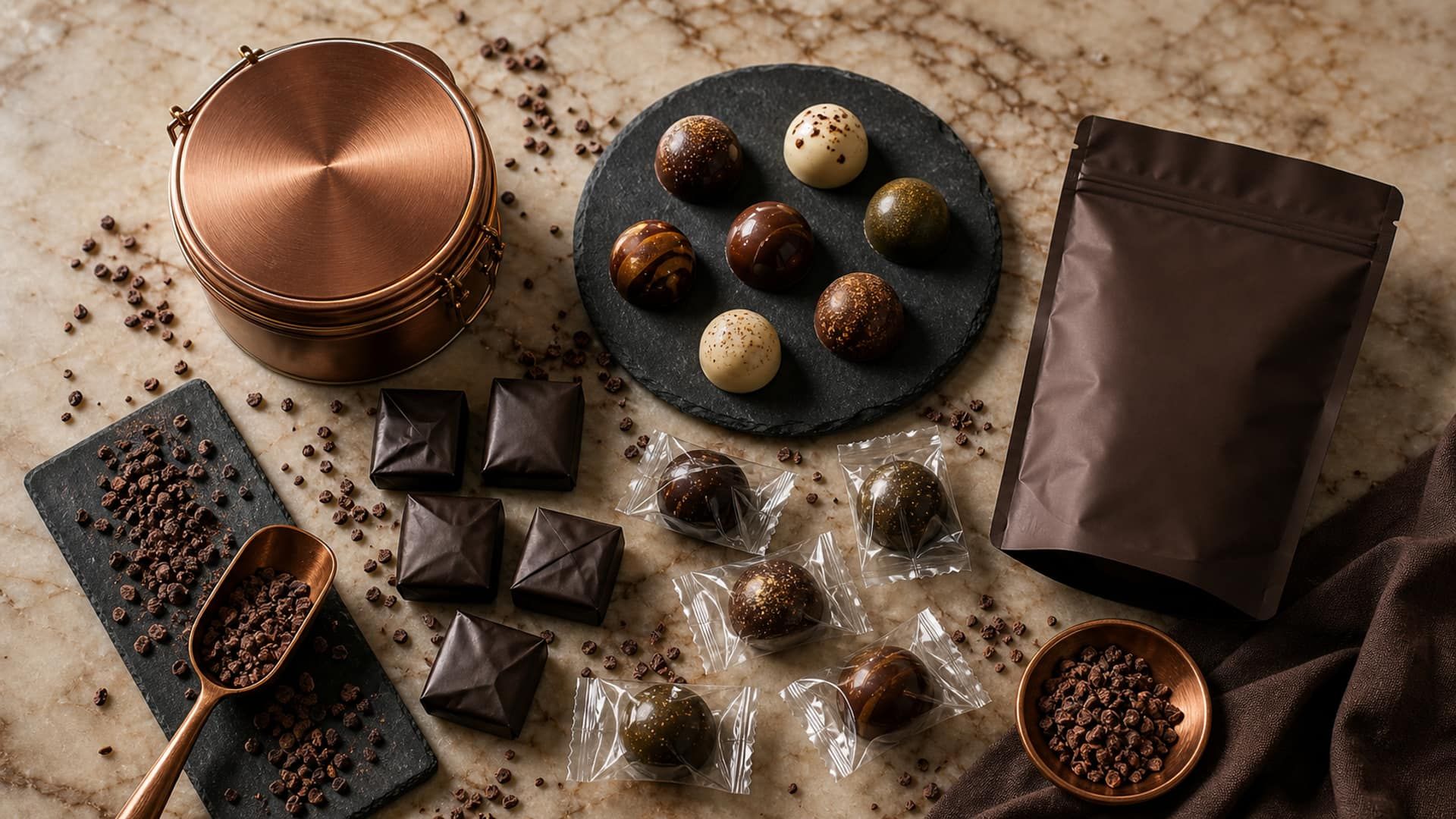 Professional confectionery storage and packaging